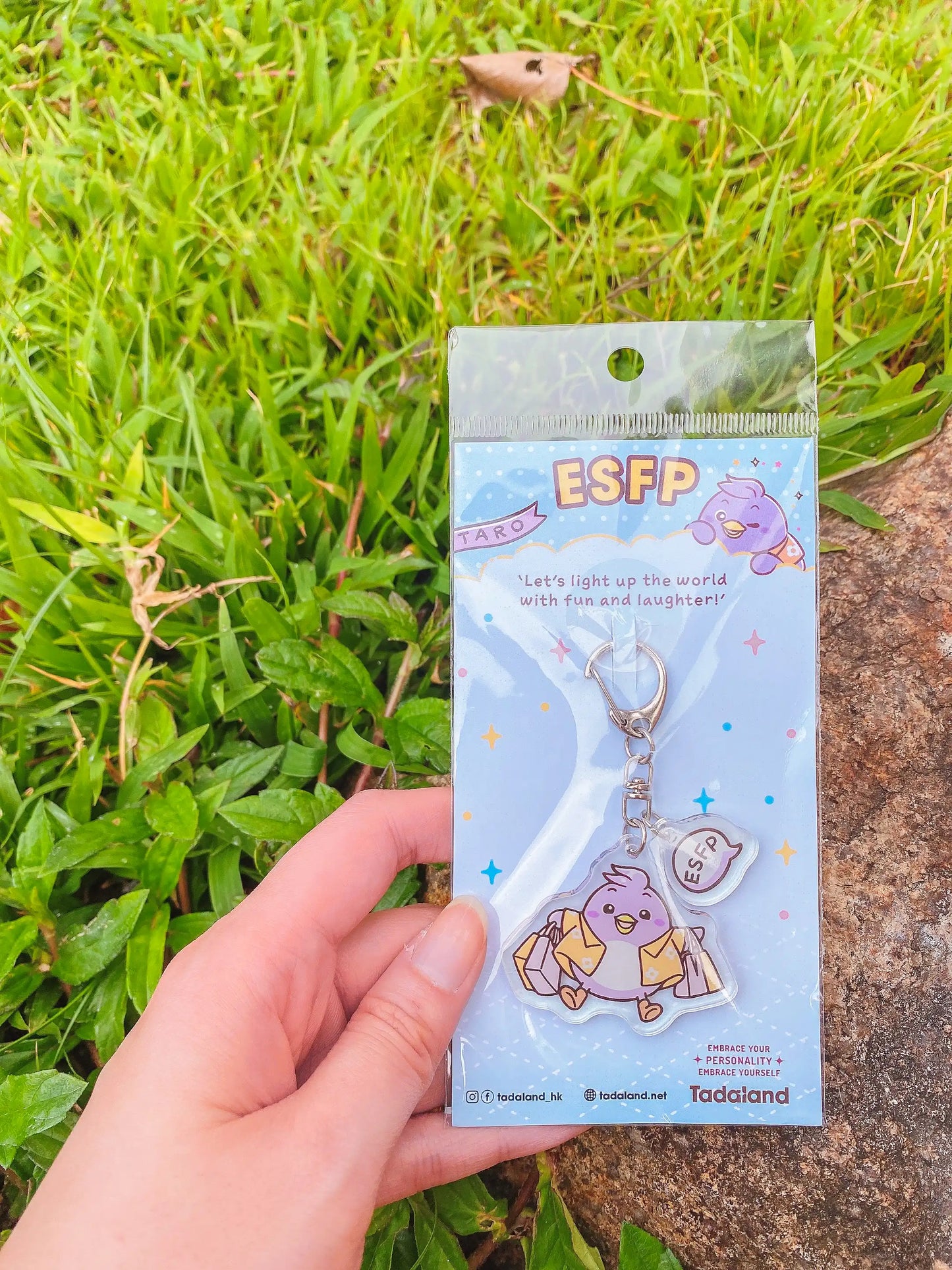 达意小岛-keychains-鎖匙釦- Taro 香芋燕 ESFP