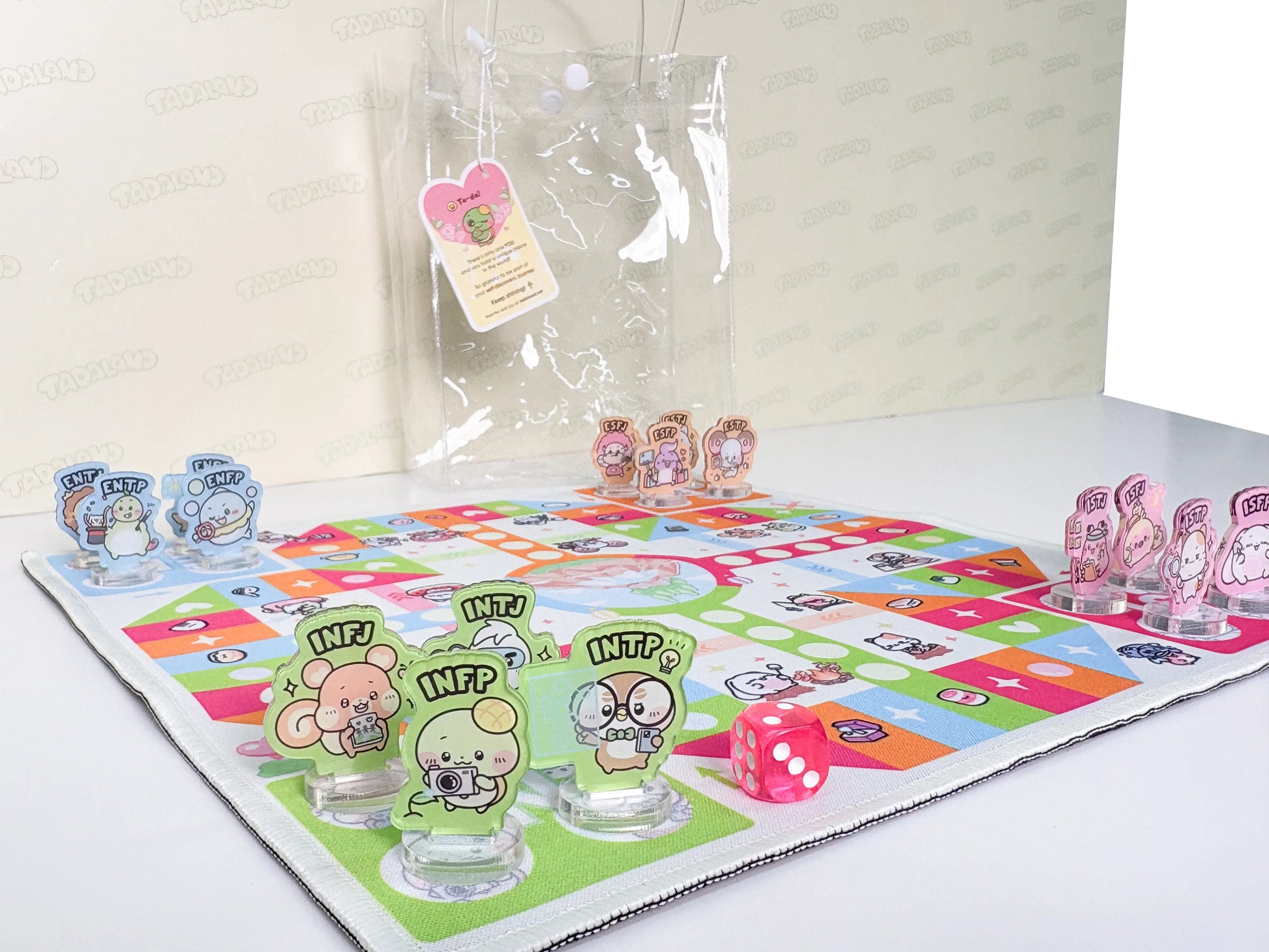 达意小岛-MBTI-Tadamates Aeroplane Chess-Tadamates 飛行棋-Apollo 菠蘿龜 INFP-Roro 蛋卷松鼠 INFJ-Jolly 啫喱海豚 ENFP-Mellow 棉棉兔 ISFP- Cappu-Cappu 咖啡貓頭鷹 INTP