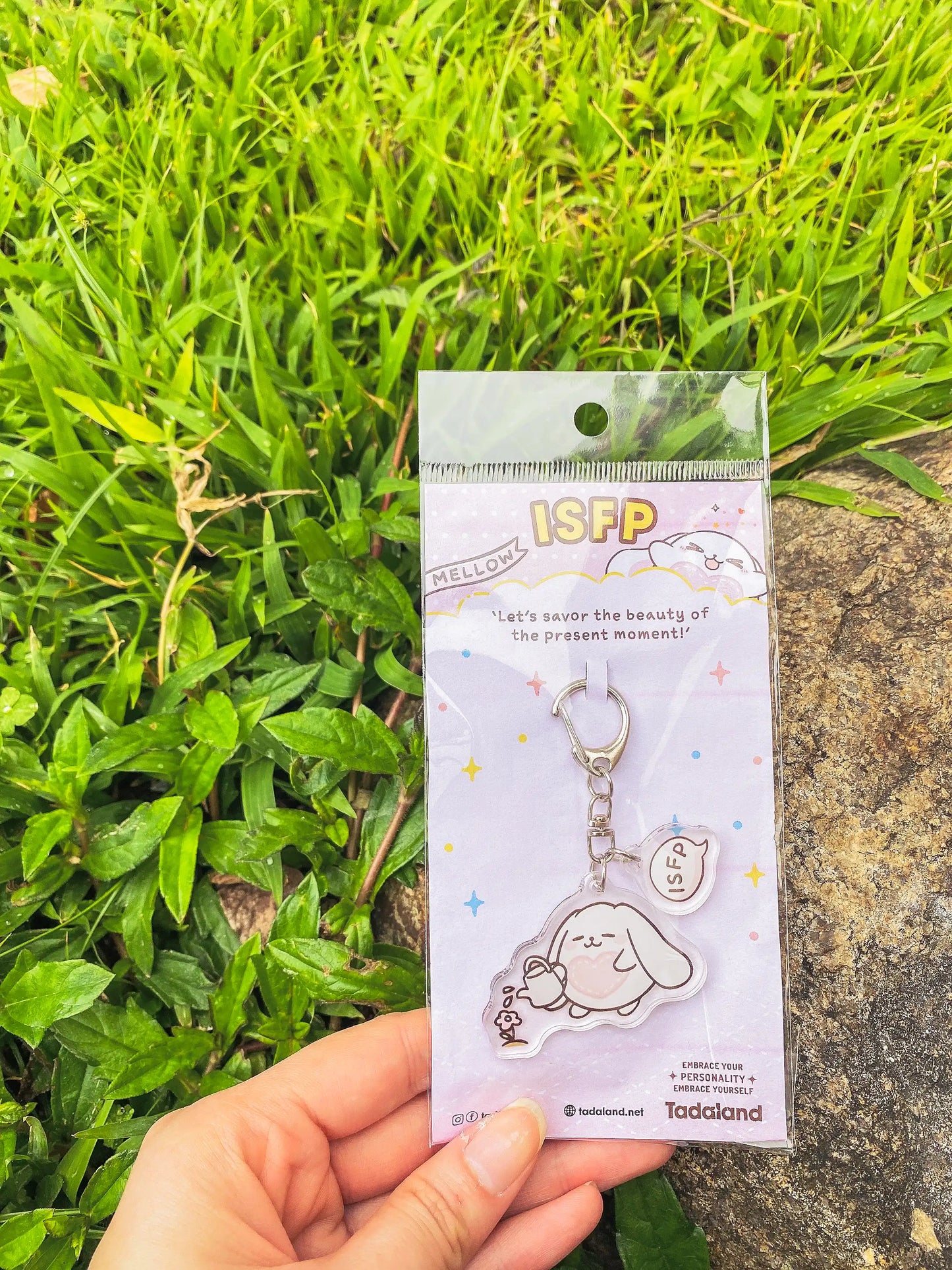 达意小岛-keychains-鎖匙釦- Mellow棉棉兔 ISFP