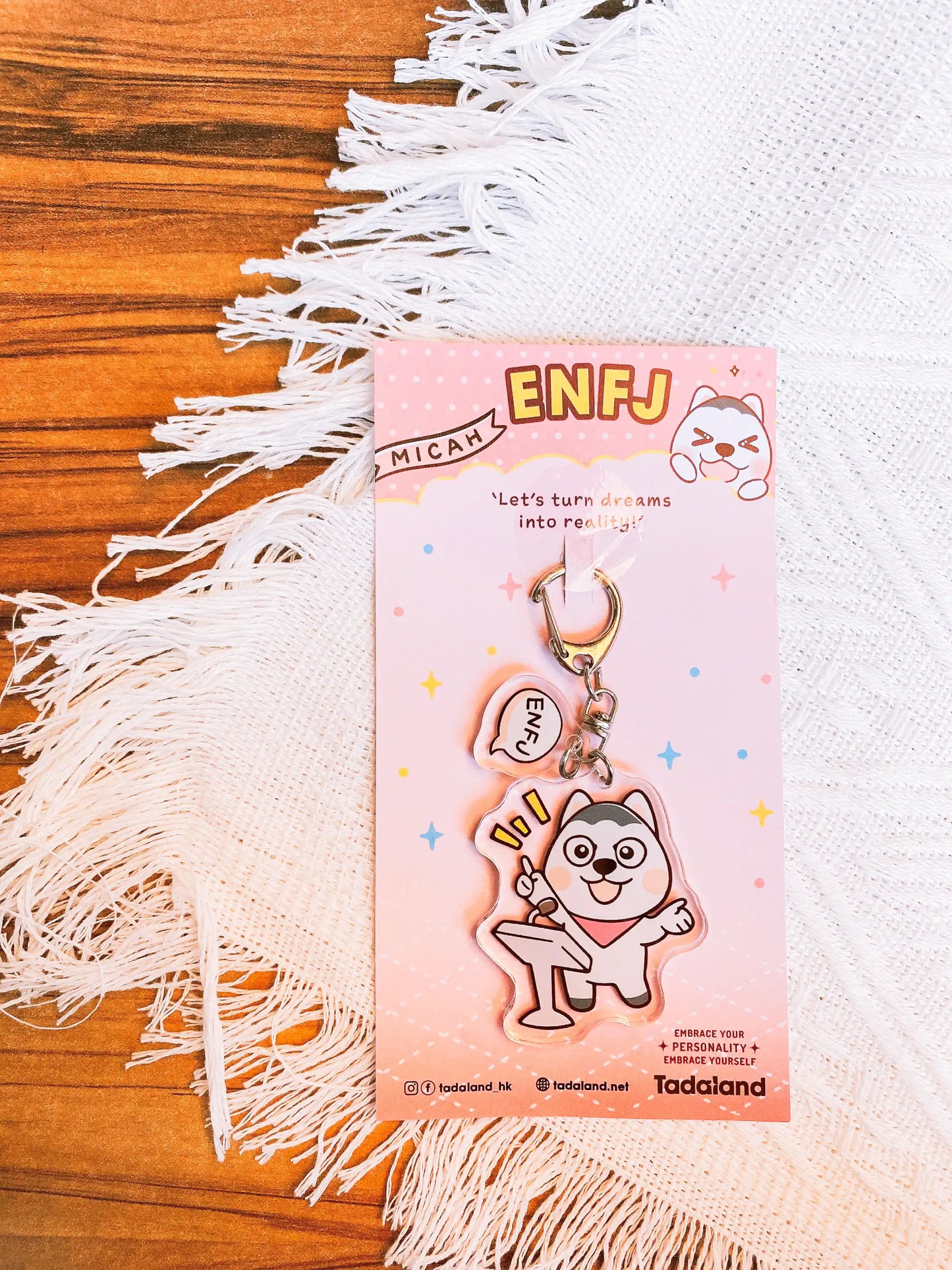 达意小岛-keychains-鎖匙釦- Jolly啫喱海豚 ENFP