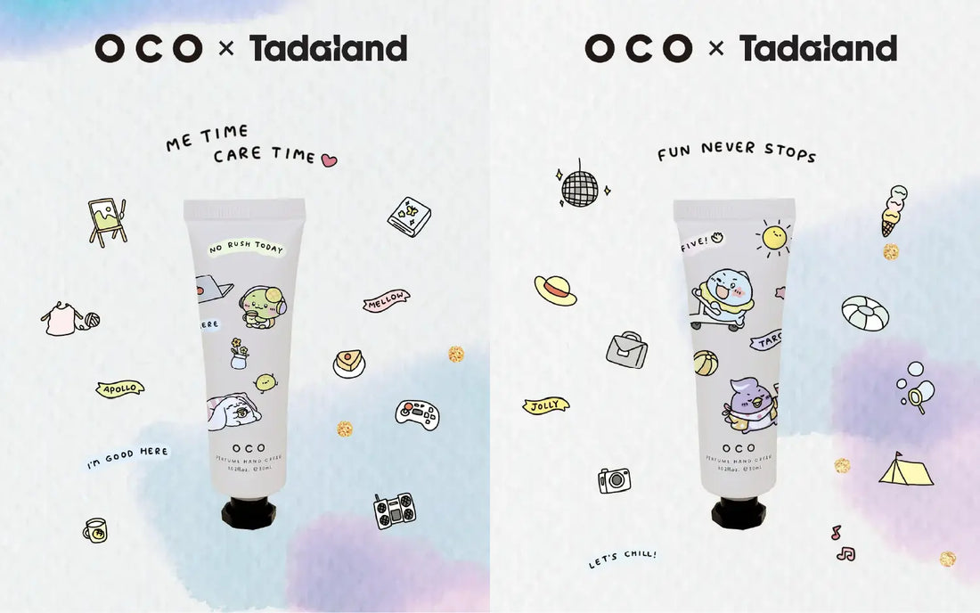 达意小岛-Tadaland x OCO PARFUM 合作企劃- Taro 香芋燕 ESFP- Jolly 啫喱海豚 ENFP- Apollo 菠蘿龜 INFP- 棉棉兔 ISFP