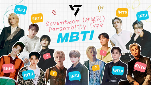 SCoups JeongHan MinGyu Dino WonWoo HoShi Joshua WooZi DK Vernon SeungKwan Jun THE8 Kpop SEVENTEEN MBTI Personality Test 