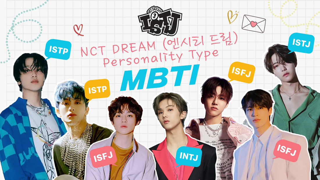 Renjun Mark Chenle Jisung Jaemin Jeno Haechan Kpop Boy Group NCT Dream MBTI Personality Type