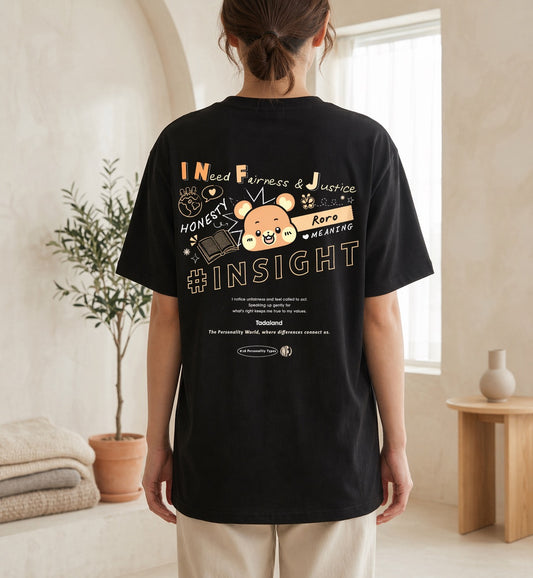 Roro INFJ “I Need Fairness & Justice” Tee
