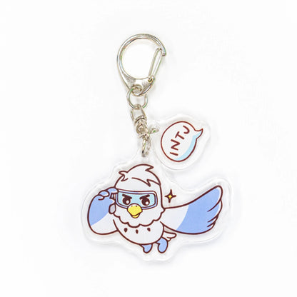 16 MBTI Character Keychains