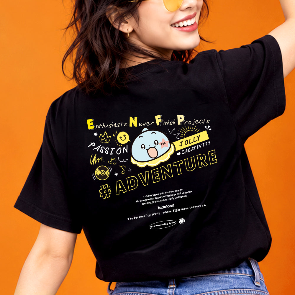 Jolly ENFP “Enthusiasts Never Finish Projects” Tee