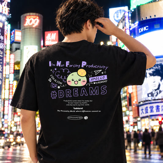 Apollo INFP “I’m Not Forcing Productivity” Tee