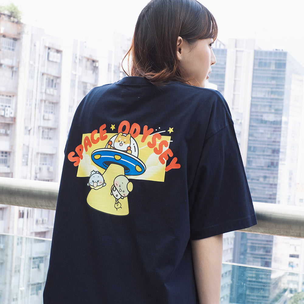 Tadaland x PJai & Friends: Space Odyssey 圖案T裇 (EX695) 