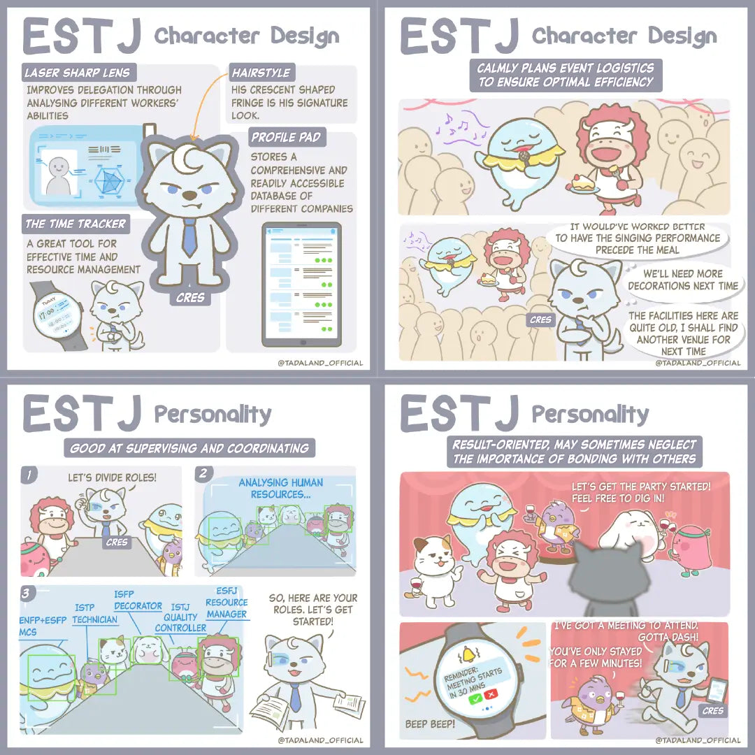 达意小岛-comic 漫畫-冰皮狼-ESTJ