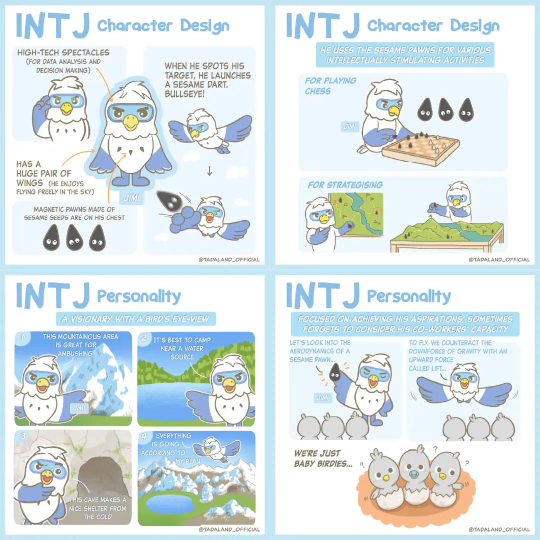 达意小岛-comic 漫畫-芝麻鷹-INTJ