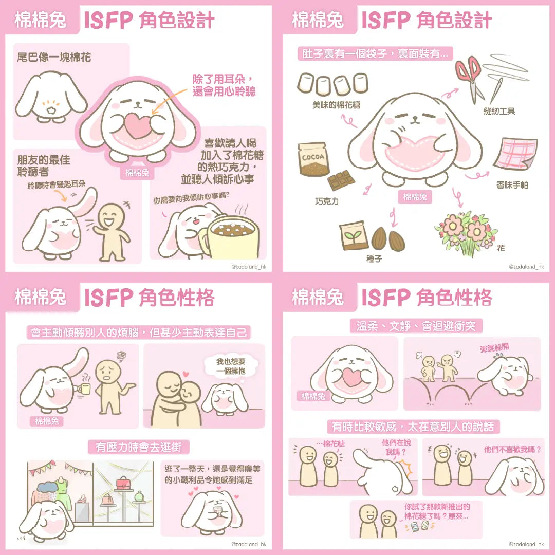 达意小岛-comic 漫畫-棉棉兔-ISFP