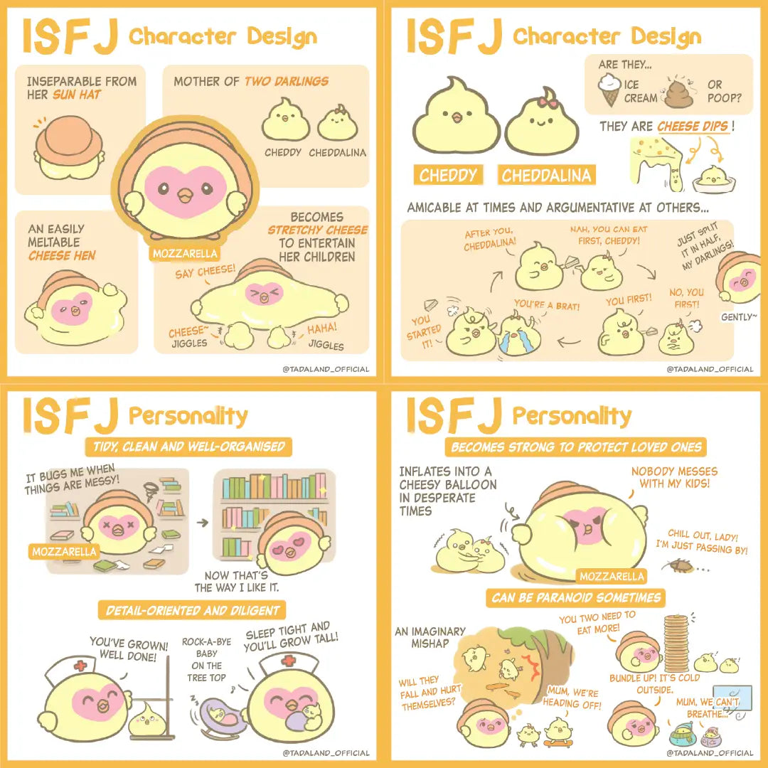 达意小岛-comic 漫畫-芝心雞-ISFJ