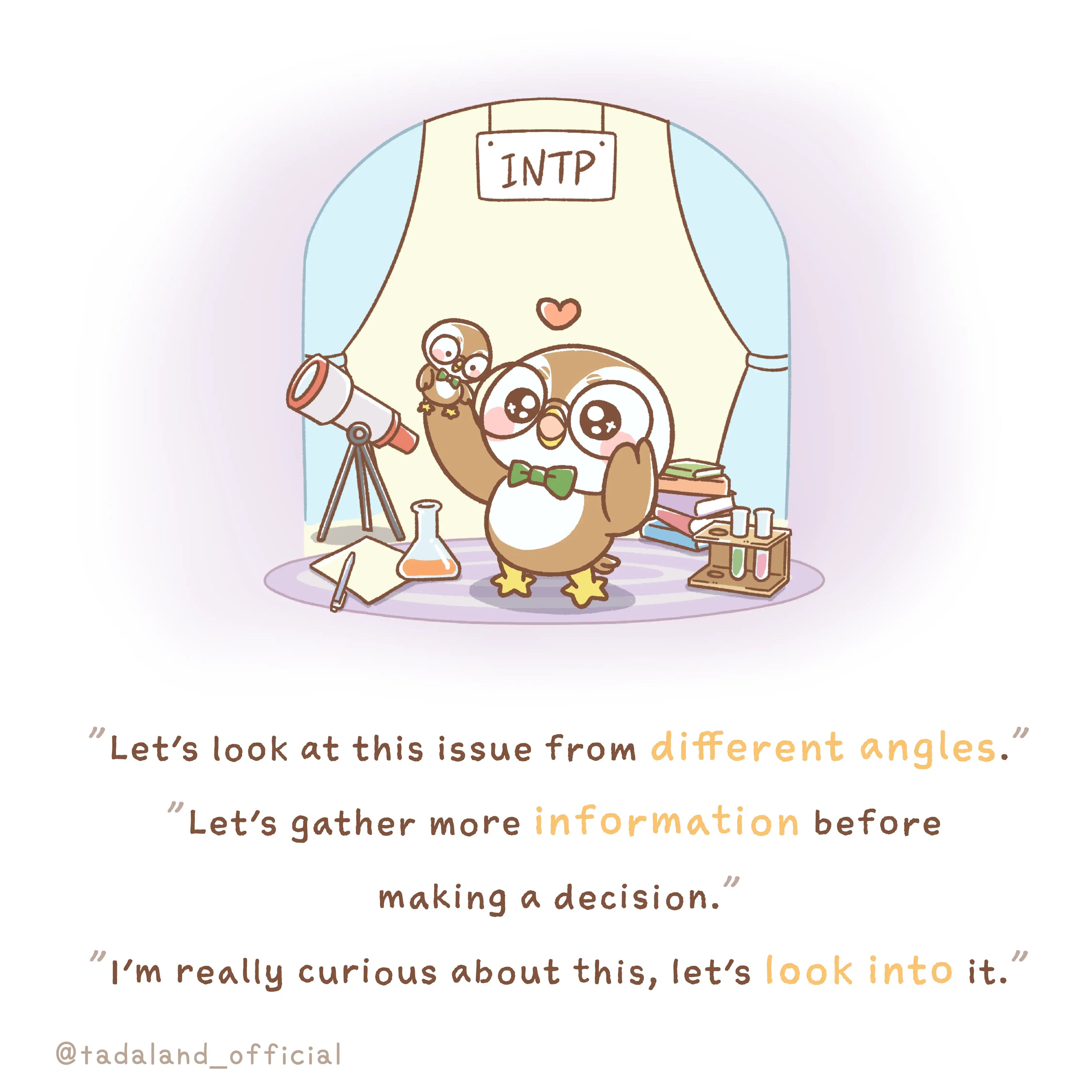 达意小岛-Infp 日常之心聲-Cappu-Cappu咖啡貓頭鷹