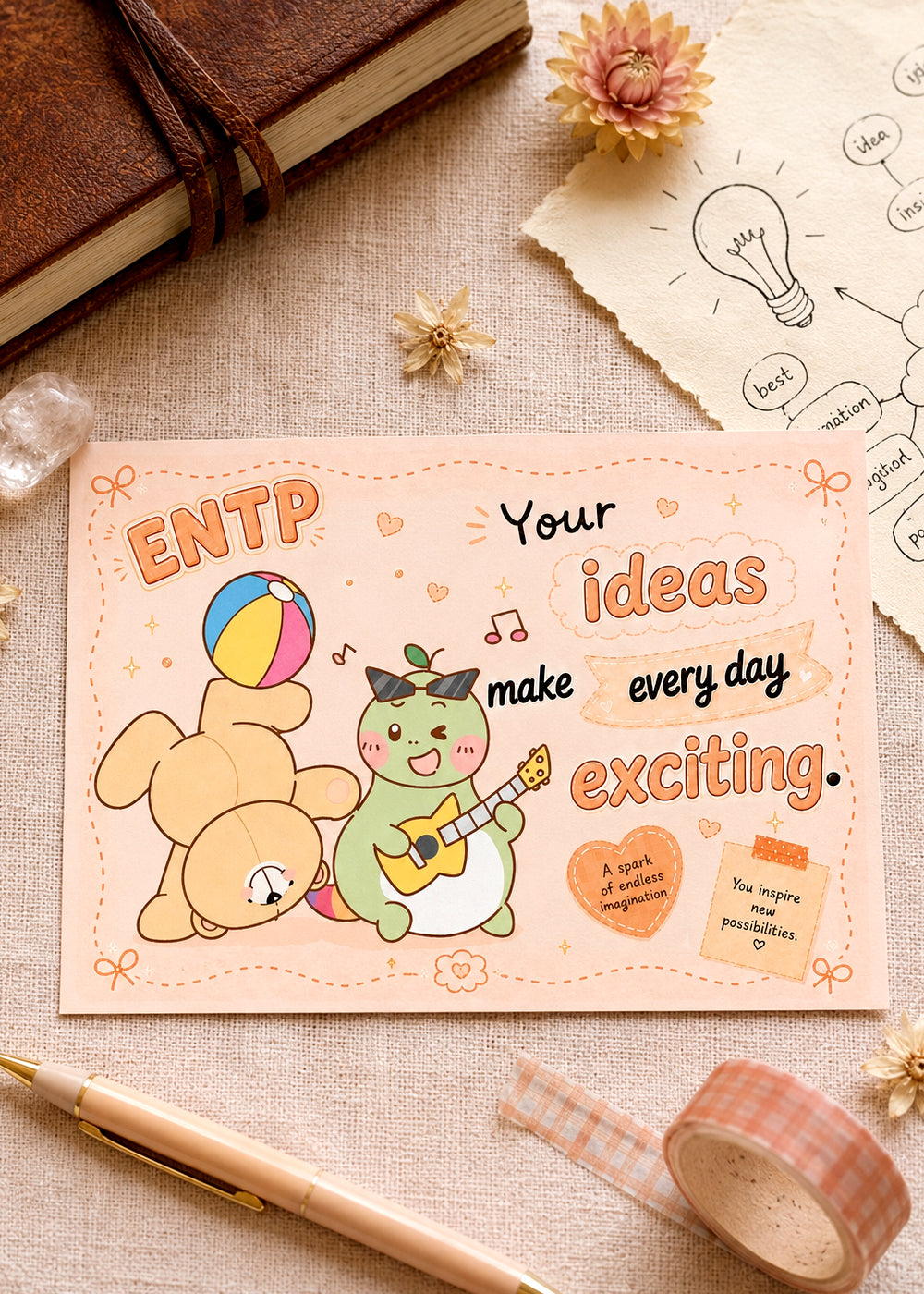 Forever Friends x Tadaland Greeting Card