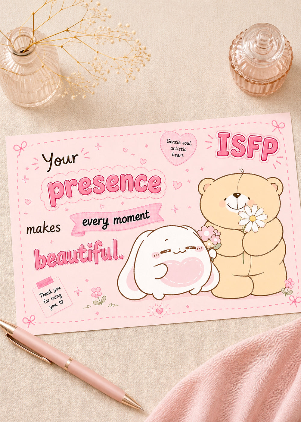 Forever Friends x Tadaland Greeting Card