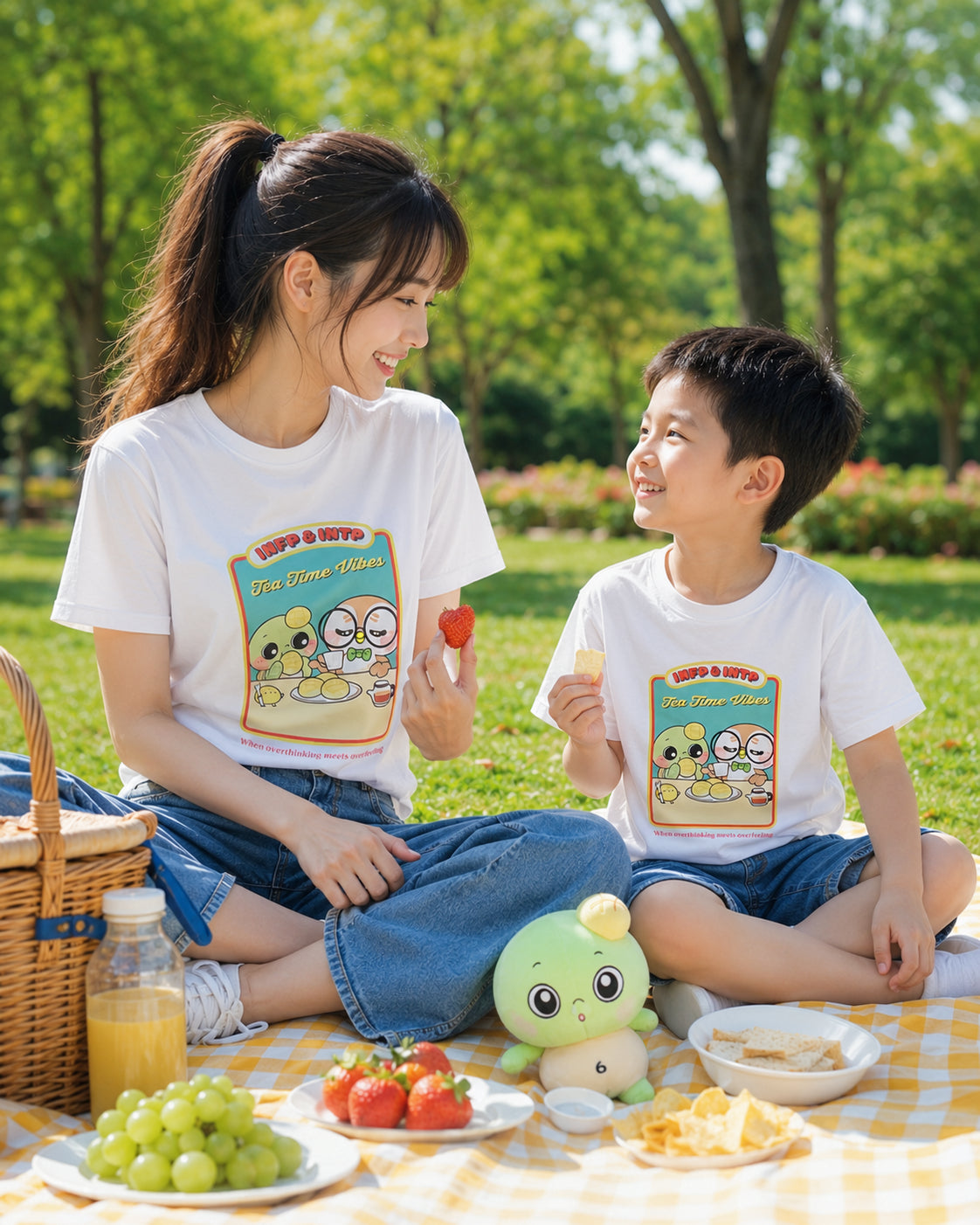 茶聚時光 Tee（親子款）