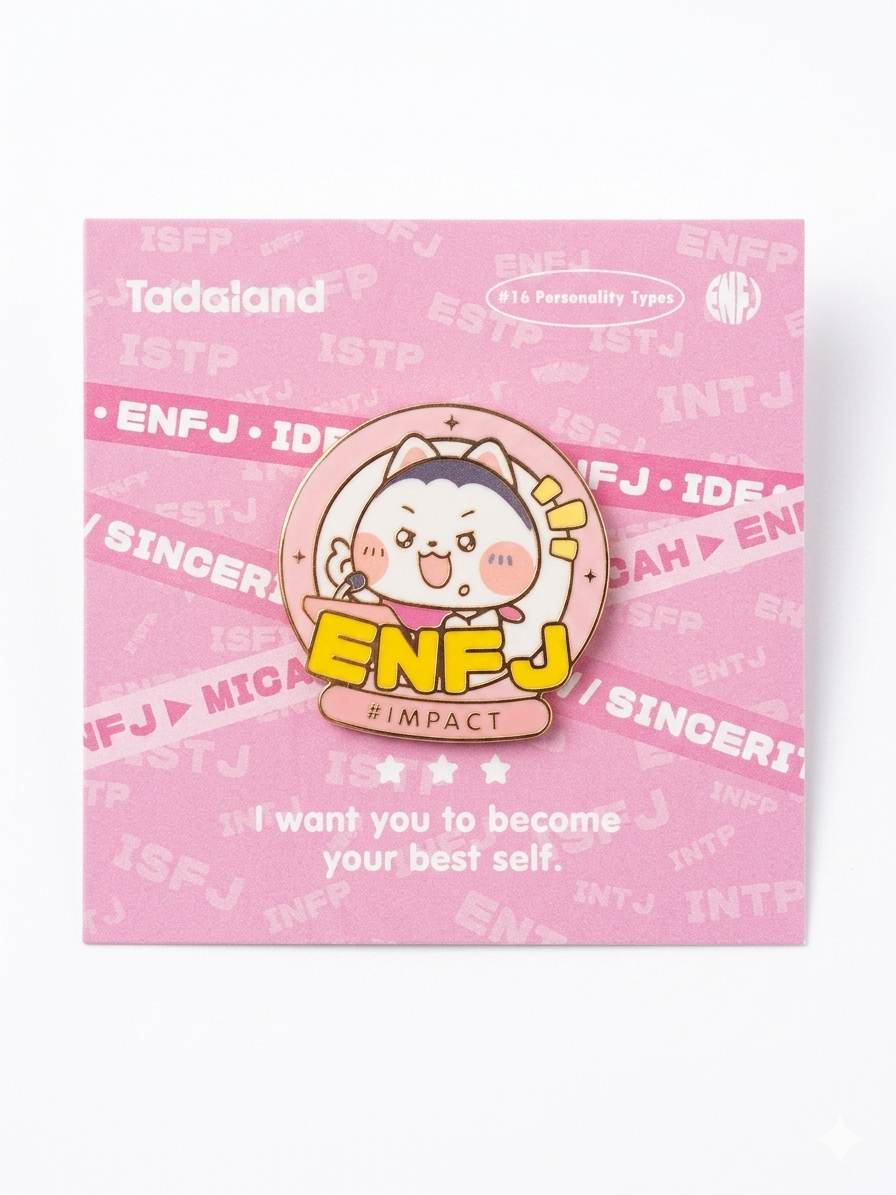 Tadamates Enamel Pin Series