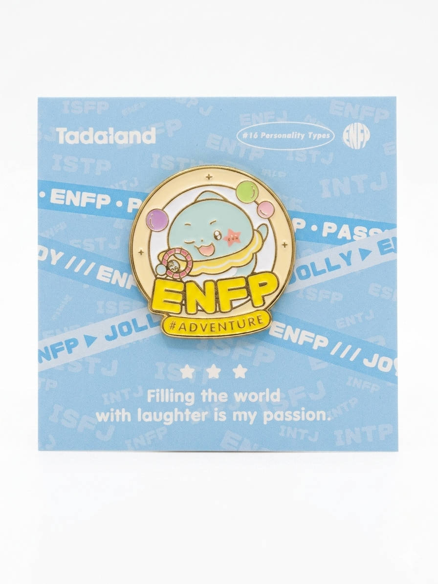 Tadamates Enamel Pin Series