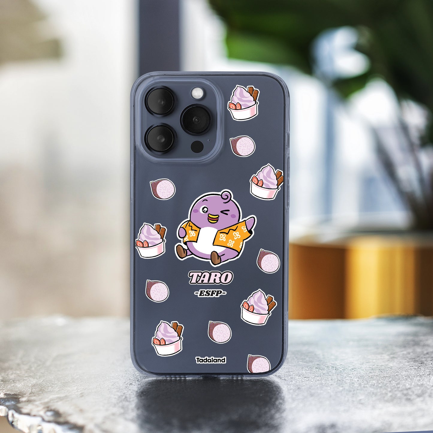 Taro - Characters x Food Pattern Series Phone Case