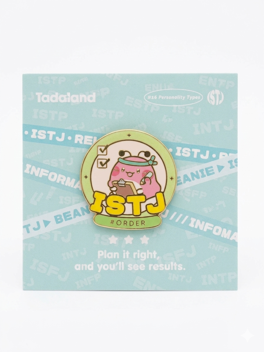Tadamates Enamel Pin Series