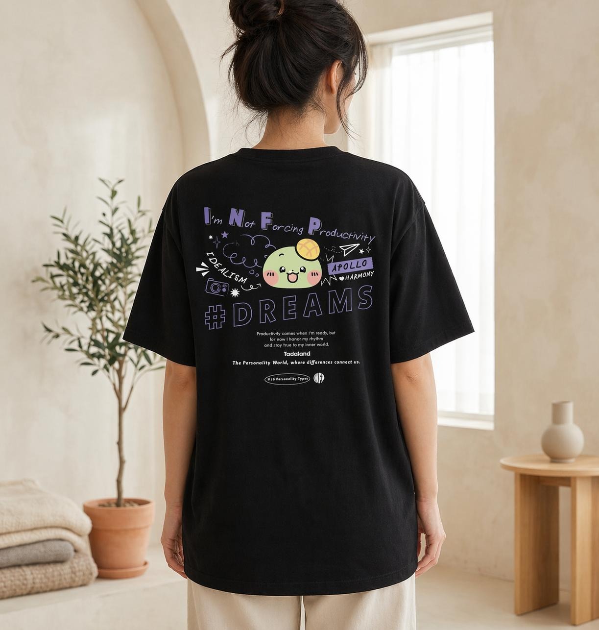 Apollo INFP “I’m Not Forcing Productivity” Tee